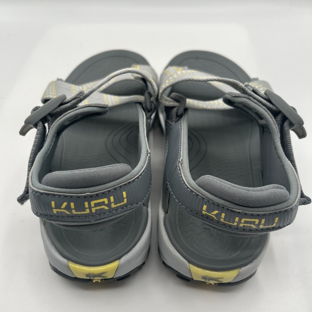 NEW Kuru Women's Current Sandal, Gray, Soft Yellow,Walking,Hiking, SZ: 8 M, NWOB - Picture 9 of 15
